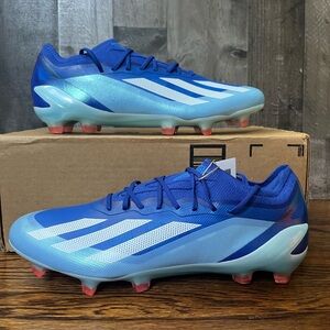 Adidas X Crazyfast.1 FG Blue White Soccer Cleats Shoes Men's Size